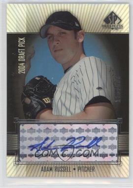 2004 SP Prospects - Autographed Draft Picks Tier 3 #AR - Adam Russell /550