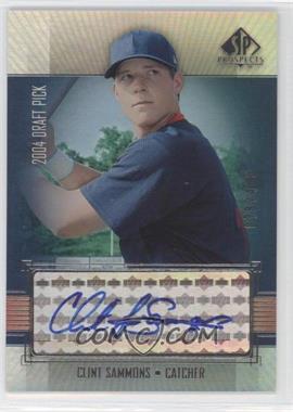 2004 SP Prospects - Autographed Draft Picks Tier 3 #CS - Clint Sammons /400