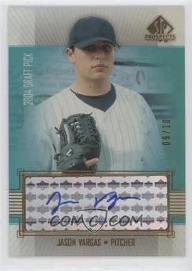 2004 SP Prospects - [Base] - Gold #343 - Autographed Draft Picks - Jason Vargas /10