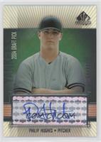 Autographed Draft Picks - Philip Hughes #/400