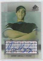 Autographed Draft Picks - Giovany Gonzalez #/400