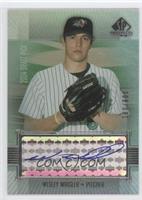 Autographed Draft Picks - Wesley Whisler #/600