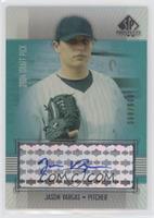 Autographed Draft Picks - Jason Vargas #/600