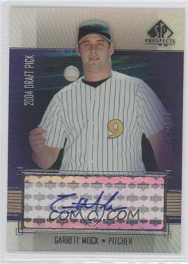 2004 SP Prospects - [Base] #359 - Autographed Draft Picks - Garrett Mock /600