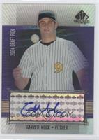 Autographed Draft Picks - Garrett Mock #/600