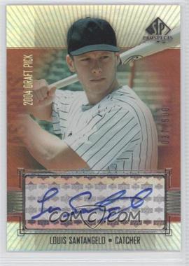 2004 SP Prospects - [Base] #394 - Autographed Draft Picks - Louis Santangelo /600