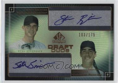 2004 SP Prospects - Draft Duos Autographs #DD-CO - Seth Smith, Steven Register /175