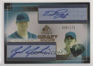2004 SP Prospects - Draft Duos Autographs #DD-DZ - Zach Jackson, David Purcey /175