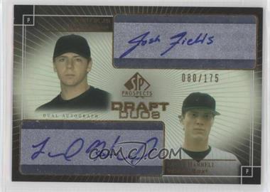 2004 SP Prospects - Draft Duos Autographs #DD-FH - Josh Fields, Lucas Harrell /175