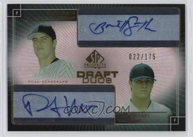 2004 SP Prospects - Draft Duos Autographs #DD-SH - Brett Smith, Phil Hughes /175