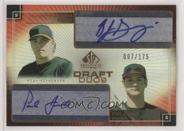 2004 SP Prospects - Draft Duos Autographs #DD-SJ - Brandon Szymanski, Paul Janish /175