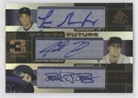 Luis Gonzalez, Jonathan Zeringue, Brandon Burgess #/50