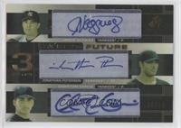 Javier Vazquez, Jonathan Poterson, Christian Garcia #/50