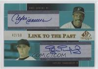 Andre Dawson, Taylor Tankersley [EX to NM] #/50