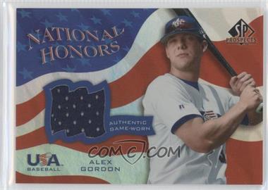 2004 SP Prospects - USA Baseball National Honors #NH-AG - Alex Gordon