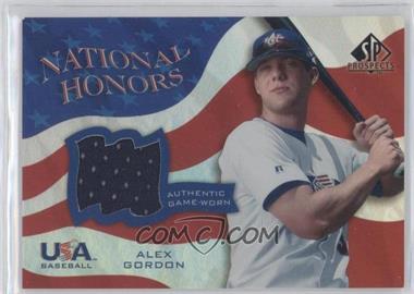 2004 SP Prospects - USA Baseball National Honors #NH-AG - Alex Gordon