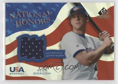 2004 SP Prospects - USA Baseball National Honors #NH-AG - Alex Gordon