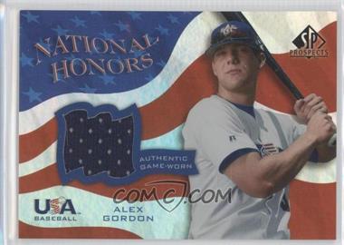 2004 SP Prospects - USA Baseball National Honors #NH-AG - Alex Gordon