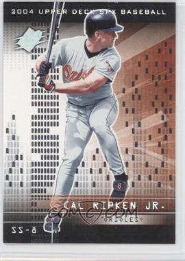 2004 SPx - [Base] #102 - Cal Ripken Jr.