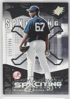 2004 SPx - [Base] #134 - SPXciting Rookies Tier 1 - Eduardo Sierra /1599