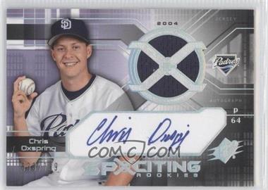 2004 SPx - [Base] #161 - SPx Auto Rookie Jerseys - Chris Oxspring /799