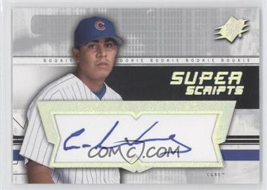 2004 SPx - Super Scripts Rookie Autographs #SU-CV - Carlos Vasquez