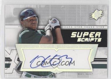 2004 SPx - Super Scripts Young Star Autographs #SU-DY - Delmon Young