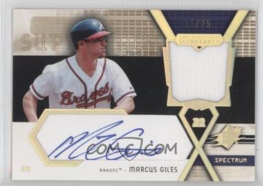 2004 SPx - Swatch Supremacy Signatures Young Stars - Spectrum #SS-MG - Marcus Giles /25