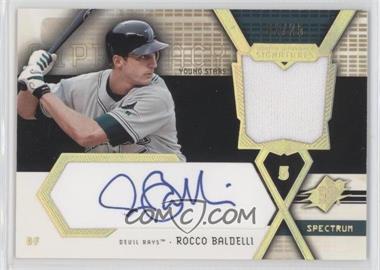 2004 SPx - Swatch Supremacy Signatures Young Stars - Spectrum #SS-RB - Rocco Baldelli /25