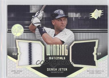 2004 SPx - Winning Materials #WM-DJ - Derek Jeter