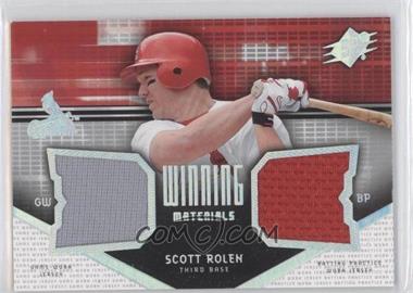 2004 SPx - Winning Materials #WM-SR - Scott Rolen