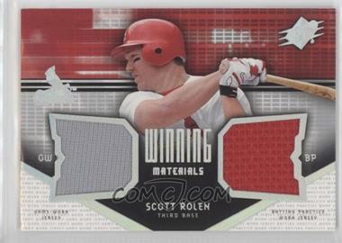 2004 SPx - Winning Materials #WM-SR - Scott Rolen