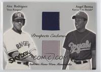 Alex Rodriguez, Angel Berroa [EX to NM] #/500