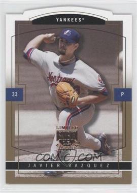 2004 Skybox Limited Edition - [Base] - Gold Proof #103 - Javier Vazquez /150