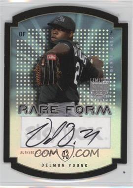 2004 Skybox Limited Edition - Rare Form - Black Autographs #RFA-DY - Delmon Young /299