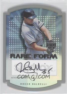 2004 Skybox Limited Edition - Rare Form - Silver Autographs #RFA-RB - Rocco Baldelli /50