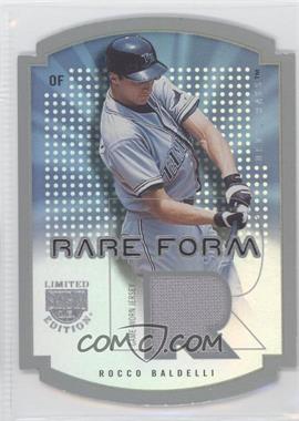 2004 Skybox Limited Edition - Rare Form - Silver Materials #RF-RB - Rocco Baldelli /50