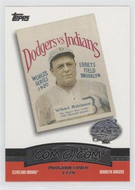 2004 Topps - 100th Anniversary of the Fall Classic Covers #FC1920 - Brooklyn Dodgers vs. Cleveland Indians