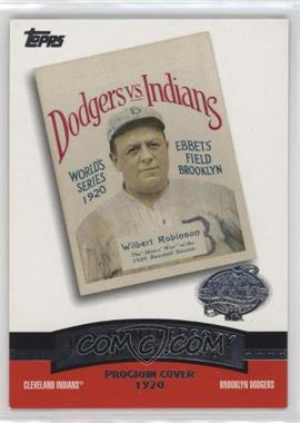 2004 Topps - 100th Anniversary of the Fall Classic Covers #FC1920 - Brooklyn Dodgers vs. Cleveland Indians