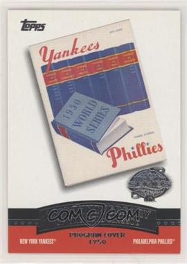 2004 Topps - 100th Anniversary of the Fall Classic Covers #FC1950 - New York Yankees vs. Philadelphia Phillies