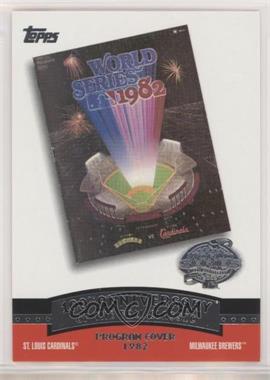 2004 Topps - 100th Anniversary of the Fall Classic Covers #FC1982 - St. Louis Cardinals vs. Milwaukee Brewers