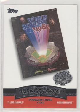 2004 Topps - 100th Anniversary of the Fall Classic Covers #FC1982 - St. Louis Cardinals vs. Milwaukee Brewers