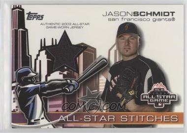 2004 Topps - All-Star Stitches Relics #ASR-JS - Jason Schmidt