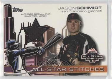 2004 Topps - All-Star Stitches Relics #ASR-JS - Jason Schmidt