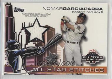 2004 Topps - All-Star Stitches Relics #ASR-NG - Nomar Garciaparra