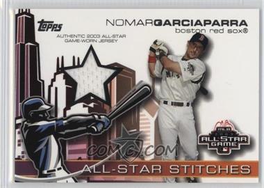 2004 Topps - All-Star Stitches Relics #ASR-NG - Nomar Garciaparra