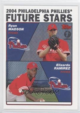 2004 Topps - [Base] - 1st Edition #328 - Future Stars - Ryan Madson, Elizardo Ramirez
