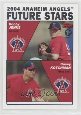 2004 Topps - [Base] - 1st Edition #331 - Future Stars - Bobby Jenks, Casey Kotchman