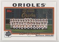 Baltimore Orioles Team