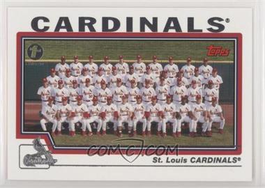 2004 Topps - [Base] - 1st Edition #664 - St. Louis Cardinals Team